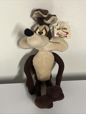 Vintage 1994 Applause Looney Tunes Wile E. Coyote 14  Plush Toy NWT