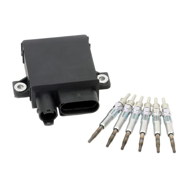 Hitachi Astemo SteuergeräT GlüHzeit 6X GlüHkerze FüR BMW E46 E90 E60 X3 E5 M57-image