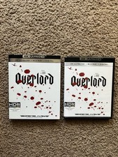 Overlord Ultra HD, Blu-ray 2018 with Slipcover NO DIGITAL 