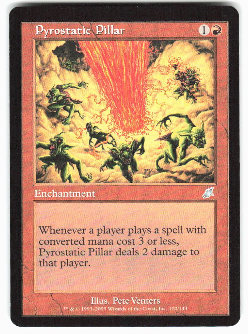 Pyrostatic Pillar U Scourge 100 NM