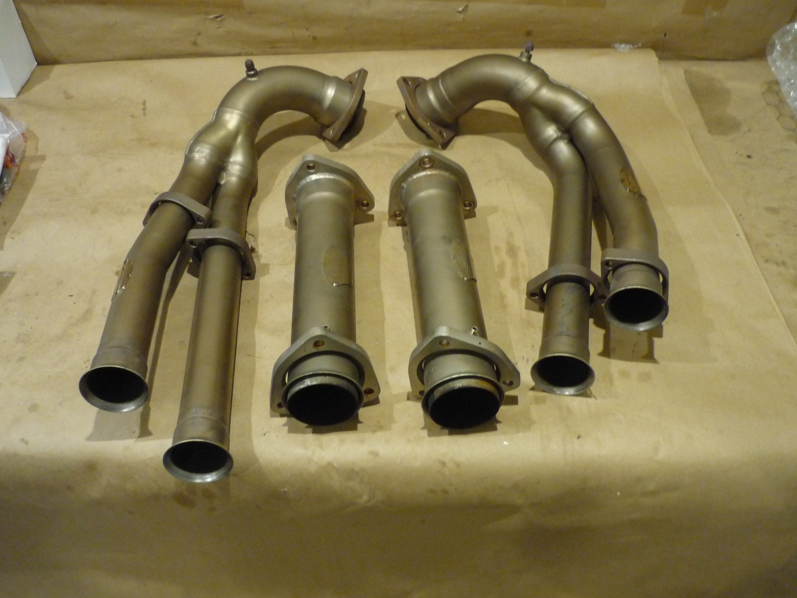 Ferrari Testarossa, 512 TR - Tubi Exhaust Pipes Kit- 01038711010 - 01128911060