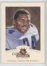 2002 Donruss Gridiron Kings Bronze Herschel Walker #160 0a1