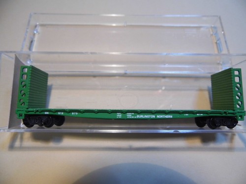 N - Walthers 932-8202 - 56' GSC Flat Car no load, Burlington Northern 612875 LN