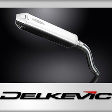 Honda XL700VA Transalp 2008-2014 Echappement KIT-Silencieux 420mm Tri-Ovale Inox