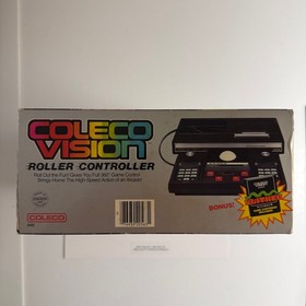 1983 Coleco ColecoVision Roller Controller with Slither Cartridge New Sealed