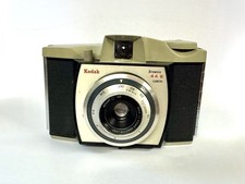 Vintage Compact Camera Kodak Brownie 44B, 35mm (TESTED WORKING Missing Strap)