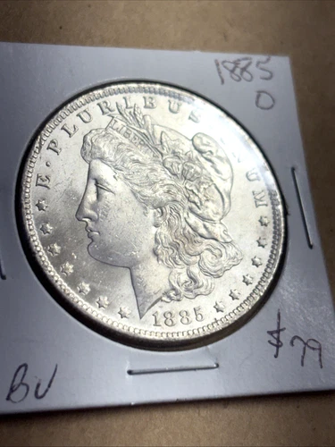 1885 O - BU - MS Details Silver Morgan Dollar - NEW ORLEANS BU