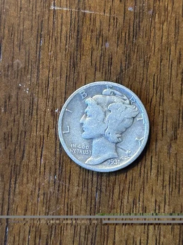 1931S Mercury Dime VG