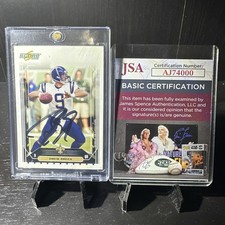 2006 Score - Drew Brees #224 Chargers IP On Card Auto JSA COA