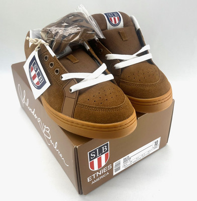 Etnies Sal 23 Skate Shoe Brown / Gum - US Men s 10 - NEW IN BOX - 2024
