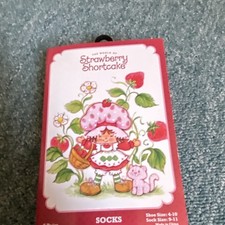 Strawberry Shortcake Women s 2 Pairs No-Show Socks Multicolor One Size