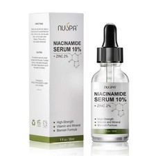 Niacinamide Serum 10 Plus Zinc 2 for Face Skin Care 2 Fl Oz Pack of 1 