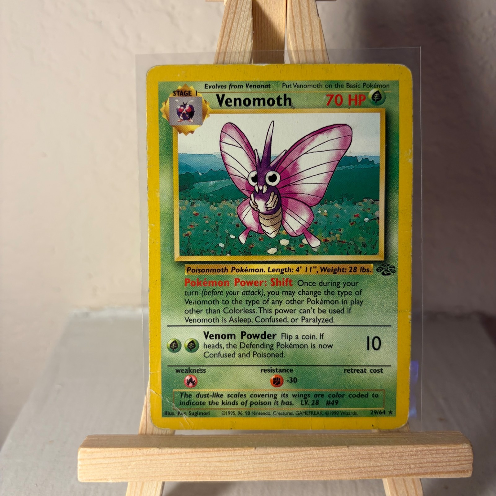 Venomoth 29/64 Jungle WOTC Pokemon TCG