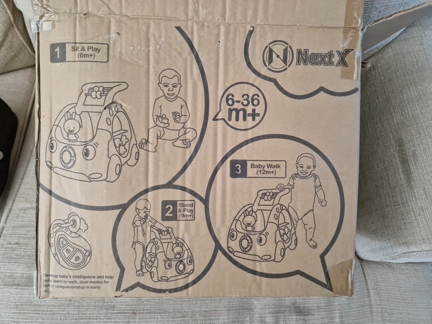 Nextx 3 in 1 Baby Walker for 6 to 36 Months Baby Walker and Activity Center
Opens in a new window or