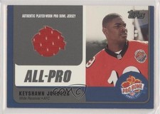 2000 Topps Pro Bowl Jerseys Keyshawn Johnson #KJ-WR 0p5