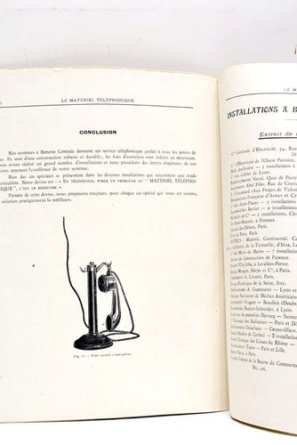 Brochure Système téléphonique batterie centrale intégrale Niort 1900 - Picture 5 of 5