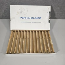 Perkin-Elmer Coleman Spectrophotometer Cuvettes Cell Glass 19x105mm Lot Of 10