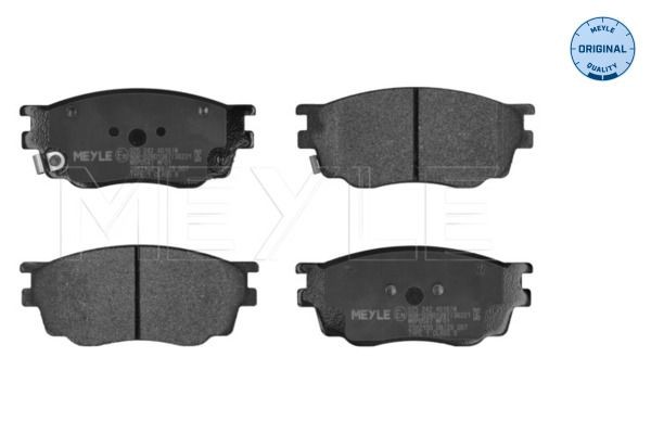 MEYLE 025 242 4616/W Plaquettes de frein avant pour Mazda 6 - Image 3