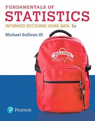 #ad #ad Fundamentals of Statistics Paperback Michael III Sullivan Mich $8.43