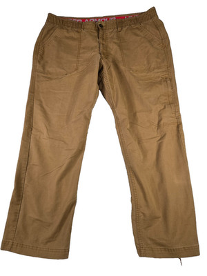 Under Armour Brown Work Wear Pants Mens Size 42 x 30 Rip Guard Country Cowboy