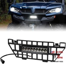 Front Mesh Grill with LED Spotlight for CFMOTO UFORCE 1000 2019-2025 / UFORCE