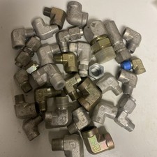 Parker High Pressure Assortment Of Fittings Verity Size Lots Of Different Sizes