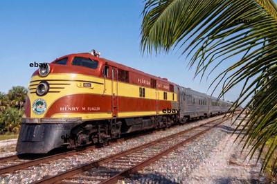 Photo Art Print of FEC Railway Henry M. Flagler through the Land of Palms