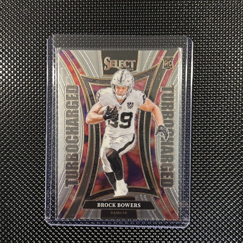 2024 Panini Select - Turbocharged Brock Bowers #6 (RC)