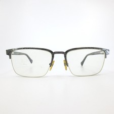 John Varvatos VJVC007 Eyeglass Frames Sage Black Rectangular 53-18-145