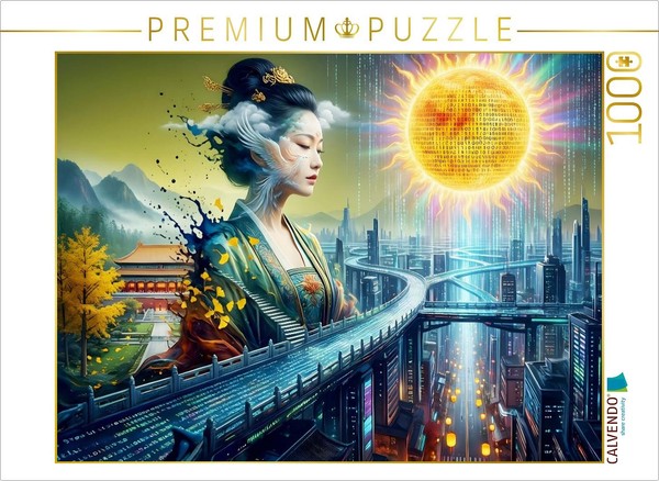 Calvendo Puzzle Light Bridges | 1000 Pieces, Finished Size 25.2 × 18.9 In (64 ×-image
