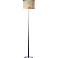 Brilliant Wiley Standleuchte Stehleuchte 60W 1-Flammig Metall/Rattan Rattan