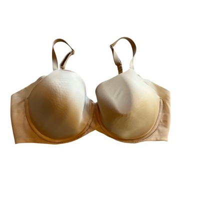 Wacoal Back Appeal Underwire Bra Women 42DD Tan Excellent Smoothing 853281