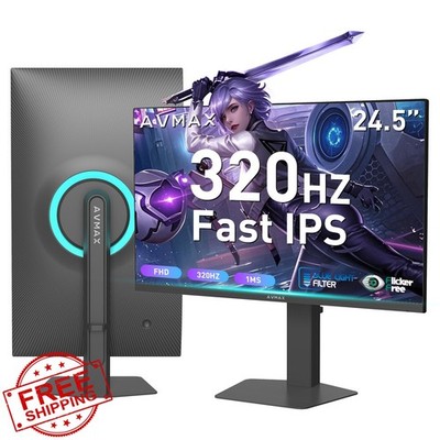 AVMAX 24.5'' Gaming Monitor 320Hz FHD IPS FreeSync HDR400