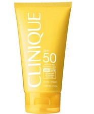 New Clinique Broad Spectrum SPF 50 Sunscreen Body Cream White - 5oz/150ml NIB 3.60 per gallon