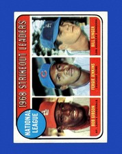 1969 Topps Set-Break # 12 NL Strikeout Leaders EX-EXMINT *GMCARDS*
