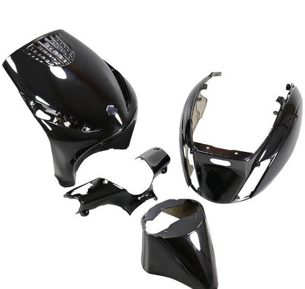 Kit carrosserie Piaggio Zip 50 noir carénage scooter TNT tuning