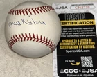 PHIL NIEKRO Signed Official MLB Baseball-HALL OF FAME-ATLANTA BRAVES-JSA