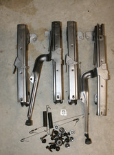 84-88 Rwd Cutlass Monte Regal Grand Prix G Body Seat Track Set Cleaned Painted B