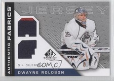 2007-08 SP Game Used Edition Authentic Fabrics Dwayne Roloson #AF-DR 0m0