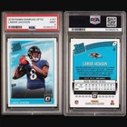 2018 Panini Donruss Optic #167 LAMAR JACKSON RC Rated Rookie PSA 9