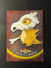 Cubone 104 Silver Foil Blue Logo Topps Pokemon