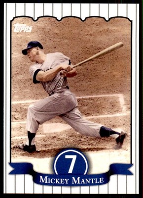 2007 Topps Updates & Highlights #MMLB-6 Mickey Mantle A Life in Baseball