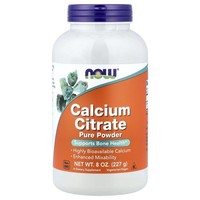 Now Foods, Calciumcitrat, Reines Pulver, 227 G (8 Oz.)