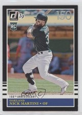 2019 Panini Donruss Retro 1985 150th Anniversary 82/150 Nick Martini #249 0o6v