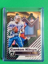 2025 PANINI DONRUSS CANTON KINGS GAME JERSEY #CK-WMN HOUSTON OILERS #017/425