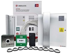 Touch Free Proximity Enabled Internal & External One Door Access Control Kit