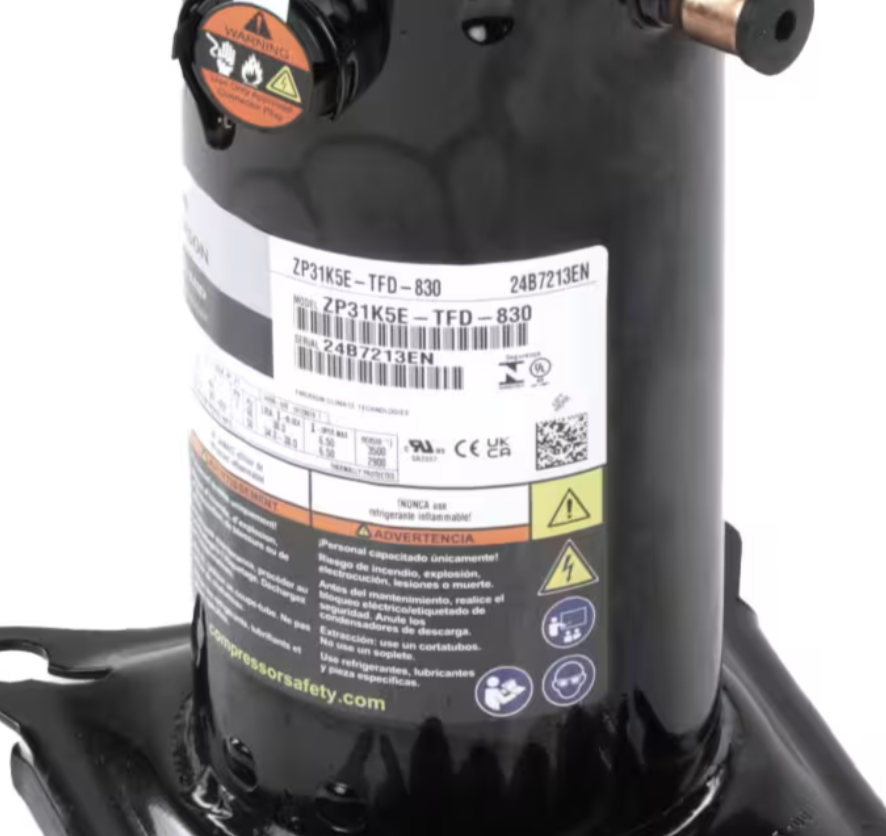 Lennox ZP31K5E-TFD-830, 24B7213EN, Compressor, Scroll, 460 Volt
