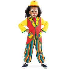 CLOWN KOSTÜM KINDER Karneval Fasching Kinder Zirkus Jacke Hose Clownkostüm Junge