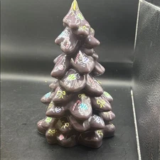 Candyland 2022 hand painted eggplant mosser large glass tree