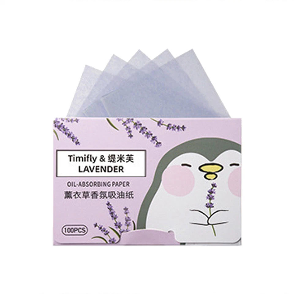 100PCS Blotting Paper Facial Oil Control Oil Blotting Sheets For Face Oily Skin - Image 2 of 4